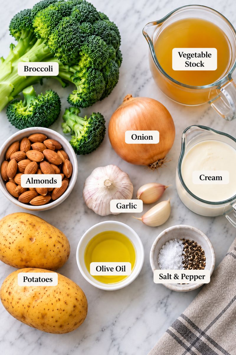 Ingredient list. 