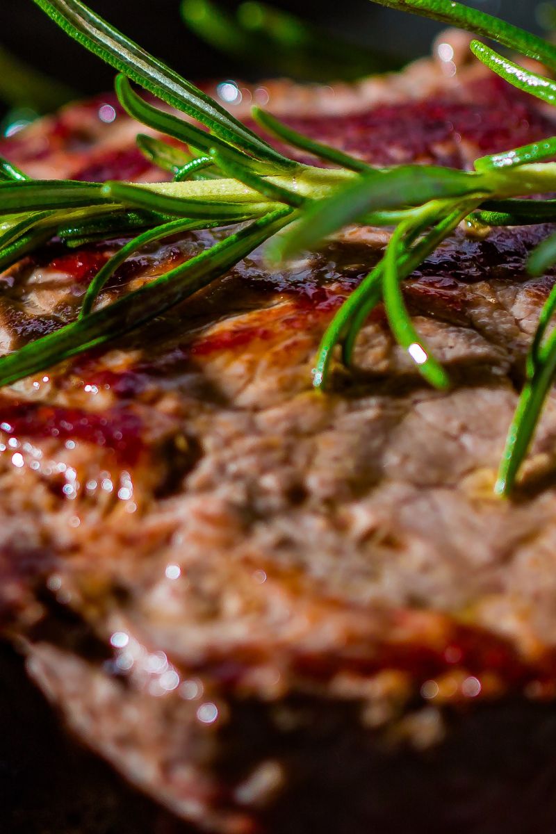 A flat iron steak makes a good alternative to flank steak.