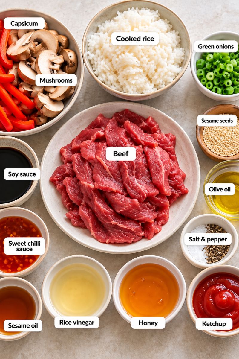 Ingredients needed.