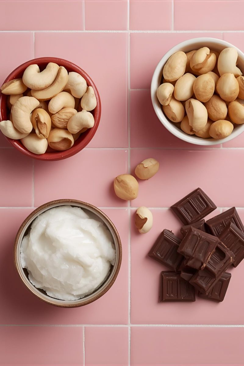 Ingredient list for nut clusters