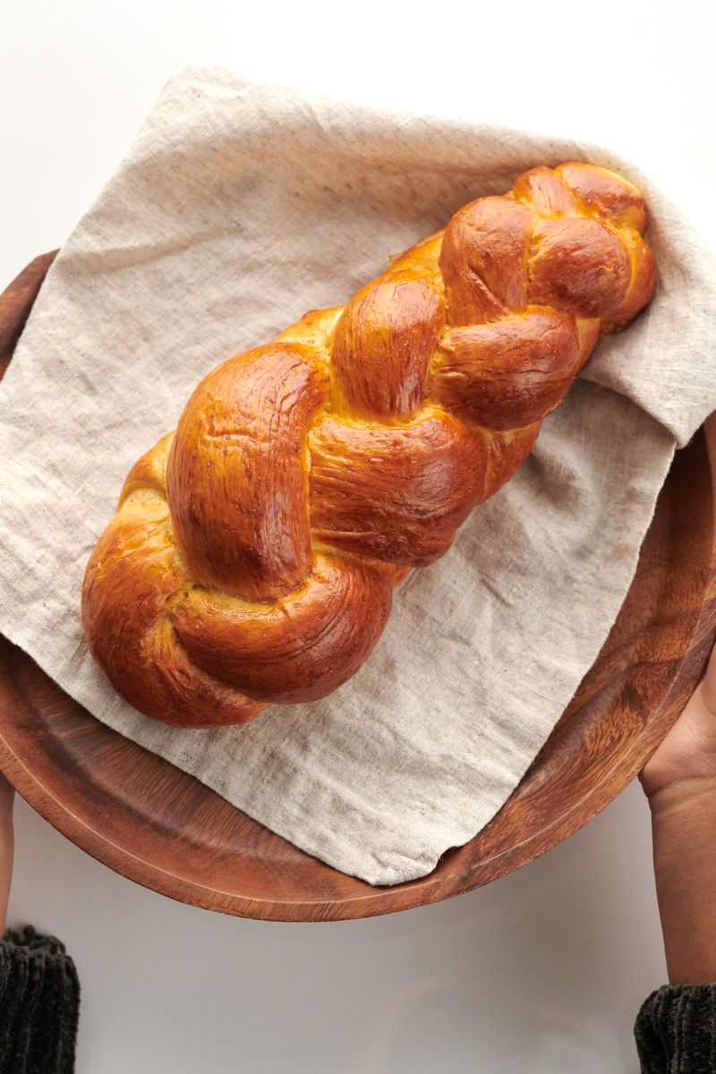 Brioche bread is the best bread for bread pudding.