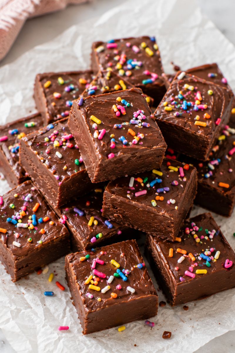 2 ingredient fudge. 