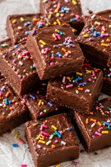 2 ingredient fudge.
