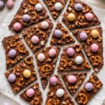 Rocky road chocolate bark.